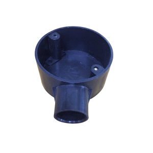 PVC circular end point box