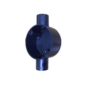 PVC circular Single way box