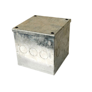 4x4x4 Galvanized Back Box