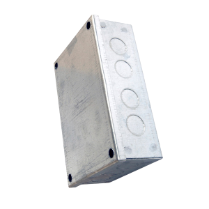 6x4x2 Galvanized Adaptable Back Box
