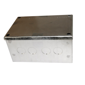 6x4x3 Galvanized Adaptable Back Box
