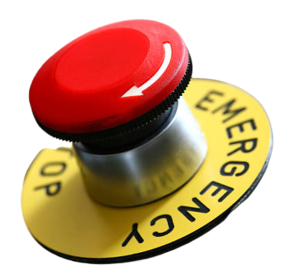 Emergency Push Button with Arrow